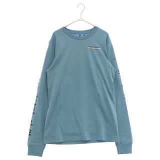 ナイキ(NIKE)のNIKE ナイキ ×TOMSACHS L/S Tee トムサックス グラフィックプリントクルーネック長袖Tシャツ CJ1699-468 ブルー(Tシャツ/カットソー(七分/長袖))