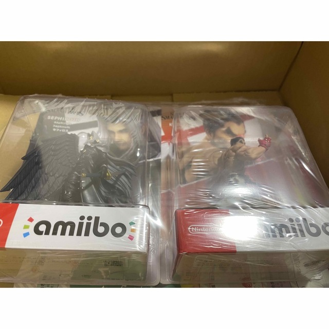 amiiboアミーボ　セフィロス　カズヤ 2点セット