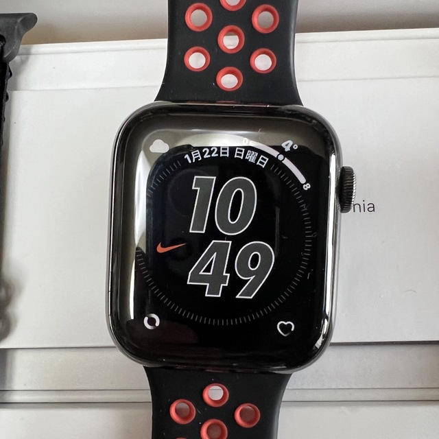 Yoshi様Apple Watch 6 Nikアップルウォッチ 6 44ミリ-