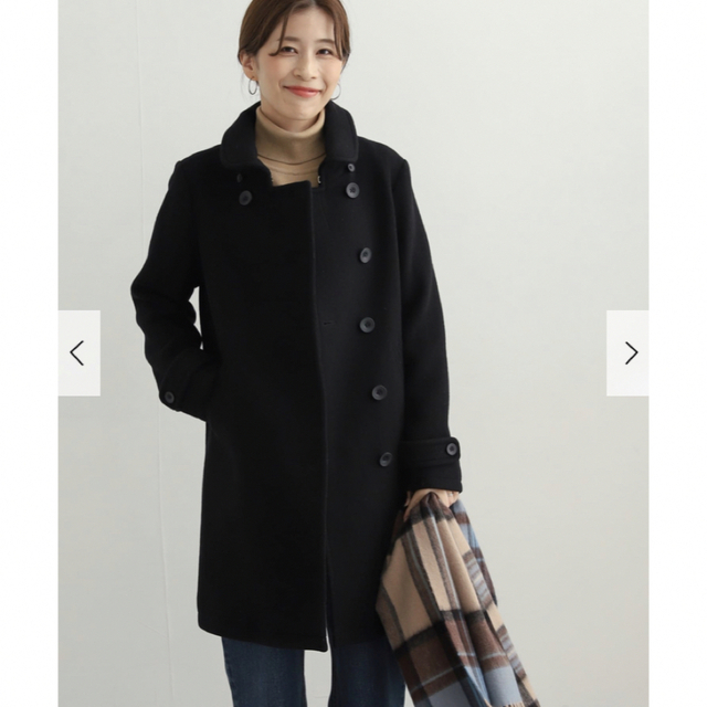 URBAN RESEARCH DOORS - DOORS ショールカラー2WAYロングコート M/38