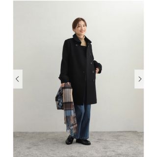 アーバンリサーチドアーズ(URBAN RESEARCH DOORS)のDOORS ショールカラー2WAYロングコート　M/38 size(ロングコート)