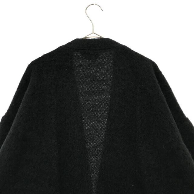 Jieda(ジエダ)のJieda ジエダ 21AW MOHAIR CARDIGAN 2ボタンデザイン モヘアニットカーディガン ブラック Jie-21W-CT09 メンズのトップス(カーディガン)の商品写真