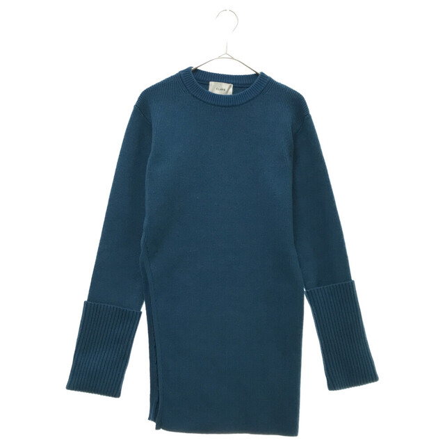 CLANE（クラネ） SLANT CUT KNIT TOPS／スラントカットニットトップス ...