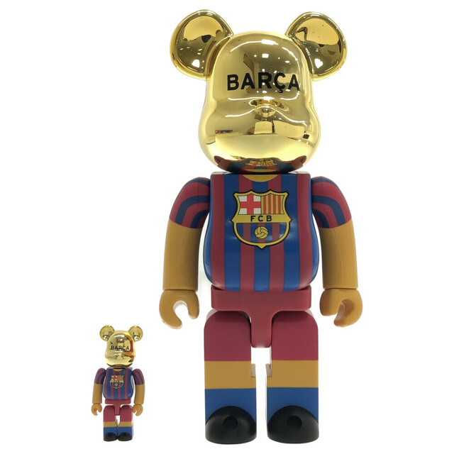 MEDICOM TOY メディコムトイ BE@RBRICK FCBARCELONA 05-06 Champion ver. ベアブリック バルセロナ ビックイヤー チャンピオン フィギュア 人形 マルチ