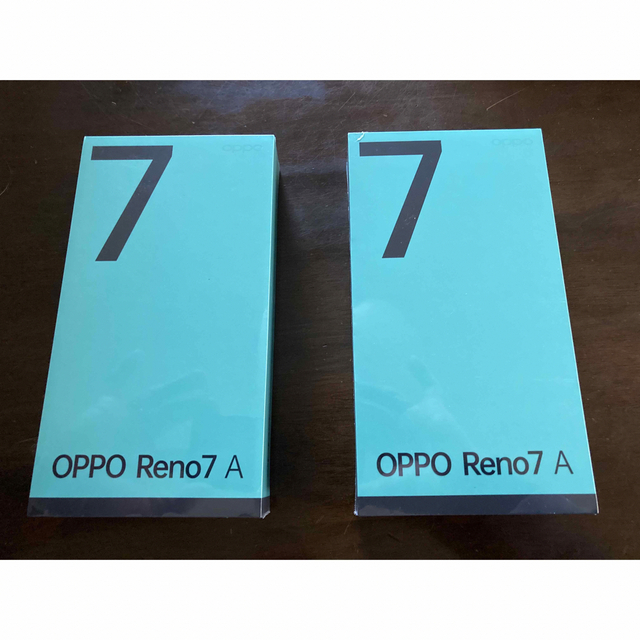 OPPO Reno7a ドリームブルー2台セット 【新品本物】 48.0%OFF