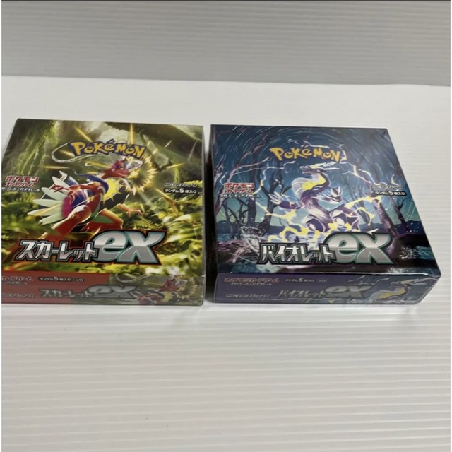 ポケモンカード　バイオレットex スカーレットex　各1BOX 計2BOX