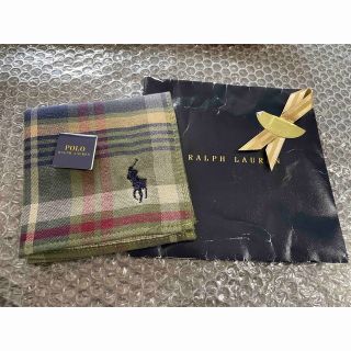 ポロラルフローレン(POLO RALPH LAUREN)の【新品】POLO RALPH LAUREN  タオルハンカチ(ハンカチ/ポケットチーフ)