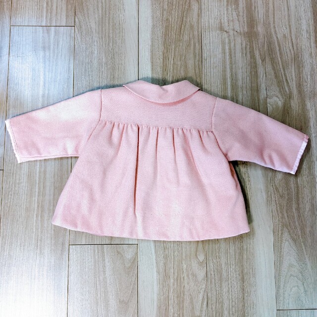 PETIT BATEAU(プチバトー)の❁PETIT BATEAU　可愛いピンクアウター　80〜90cm❁ キッズ/ベビー/マタニティのベビー服(~85cm)(ジャケット/コート)の商品写真