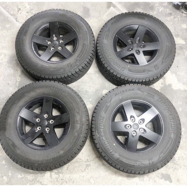 特価】 BRIDGESTONE - DM-V3スタッドレス4本 2021年製ジープラングラー