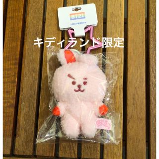 ビーティーイシビル(BT21)の残りわずか◆BT21キディランド レインボー ピンクレッド マスコットCOOKY(K-POP/アジア)