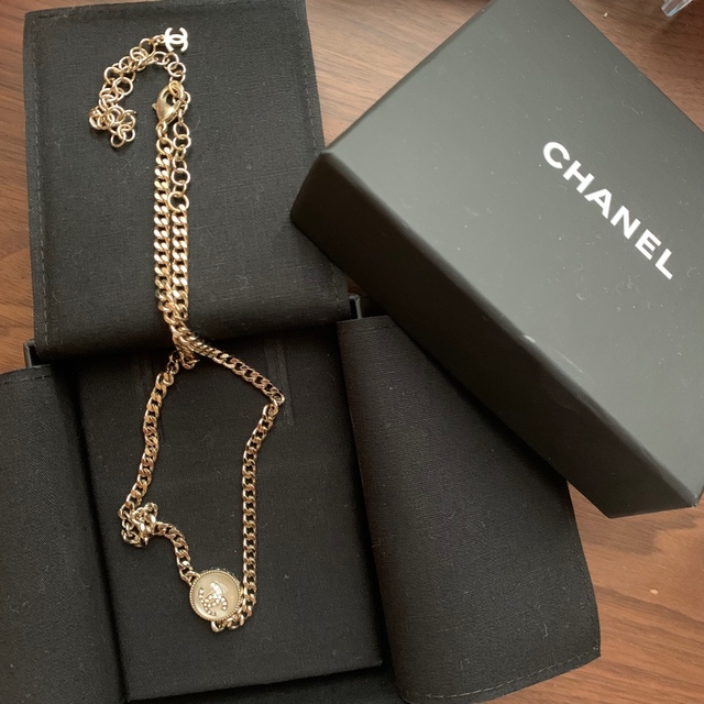 税込) CHANEL シャネル ネックレス チョーカー 2022 - ネックレス