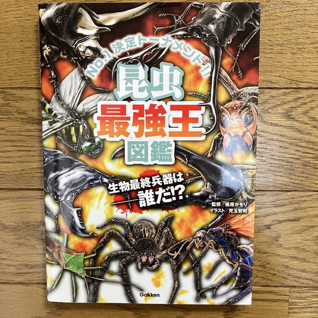 昆虫最強王図鑑　水中最強王図鑑　2冊セット エンタメ/ホビーの本(絵本/児童書)の商品写真