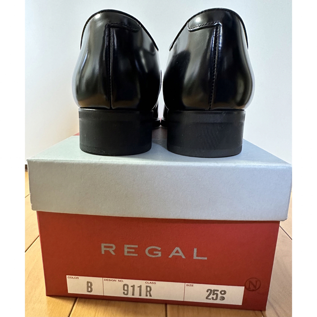 REGAL リーガル　911R ストレートチップ　ビジネスシューズ　25.5BLACK