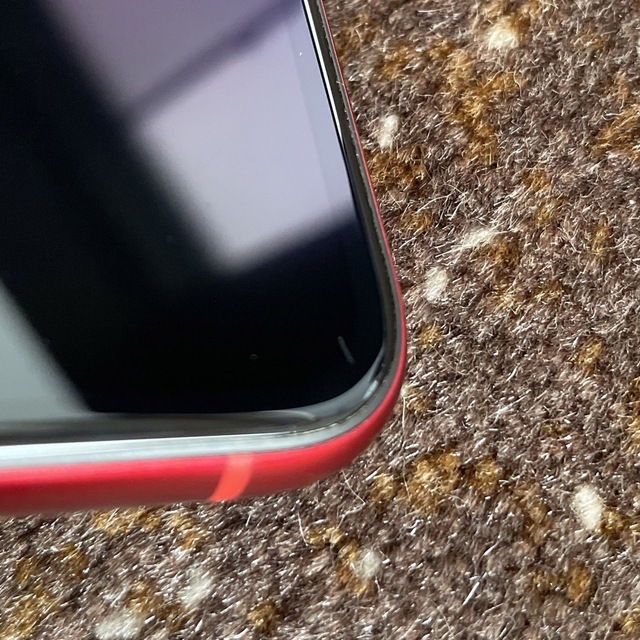 iPhone(アイフォーン)の【SIMフリー】iPhone XR PRODUCT RED 64GB (美品) スマホ/家電/カメラのスマートフォン/携帯電話(スマートフォン本体)の商品写真