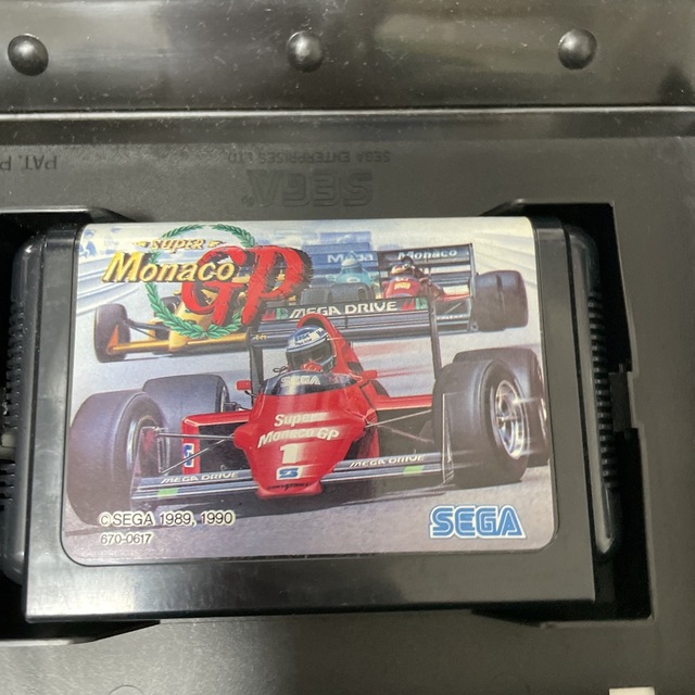 SEGA(セガ)のスーパーモナコグランプリGP メガドライブ エンタメ/ホビーのゲームソフト/ゲーム機本体(家庭用ゲームソフト)の商品写真