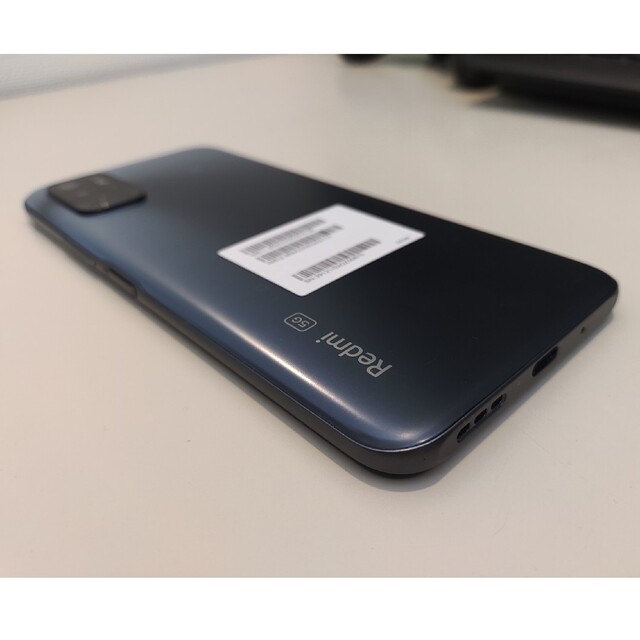 シャオミ Redmi note 10T ブラック64GB SIMフリー修理完了品