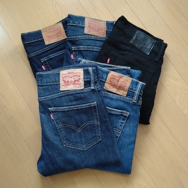 Levi's(リーバイス)のLevi's ﾘｰﾊﾞｲｽ510/511 W32 5本ｾｯﾄ メンズのパンツ(デニム/ジーンズ)の商品写真