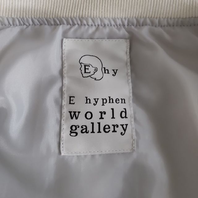 E hyphen world gallery(イーハイフンワールドギャラリー)のe hyphen world gallery  MA−1 レディースのジャケット/アウター(ブルゾン)の商品写真