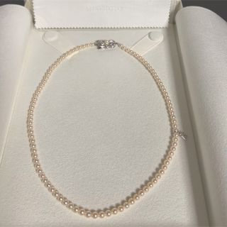 ミキモト(MIKIMOTO)の【ご専用　美品】ミキモトベビーパールネックレス約38cm(ネックレス)