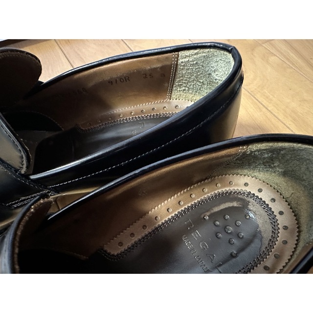 REGAL - REGAL 鏡面加工 ローファードレスシューズ(25cm)(910R REGAL - REGAL 鏡面加工 ローファードレスシューズ(25cm)(910R