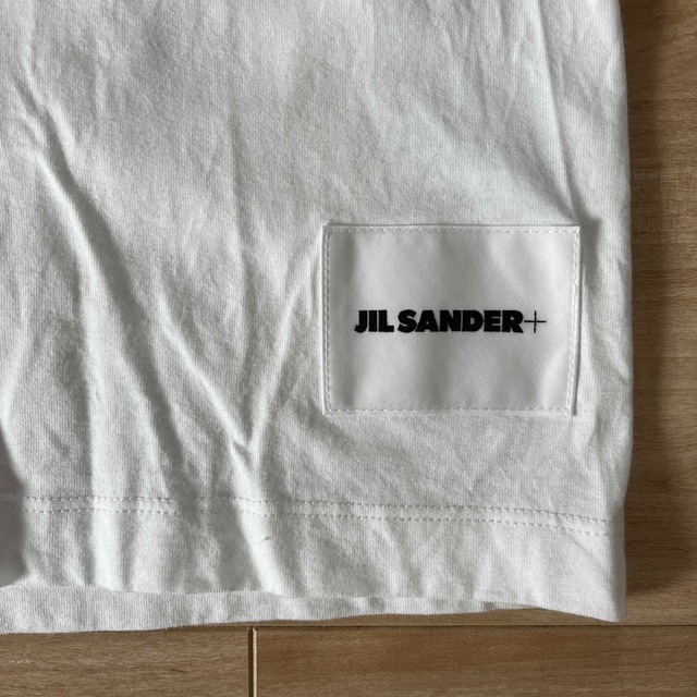 Jil Sander(ジルサンダー)のJIL SANDER 白Tシャツ メンズのトップス(Tシャツ/カットソー(半袖/袖なし))の商品写真