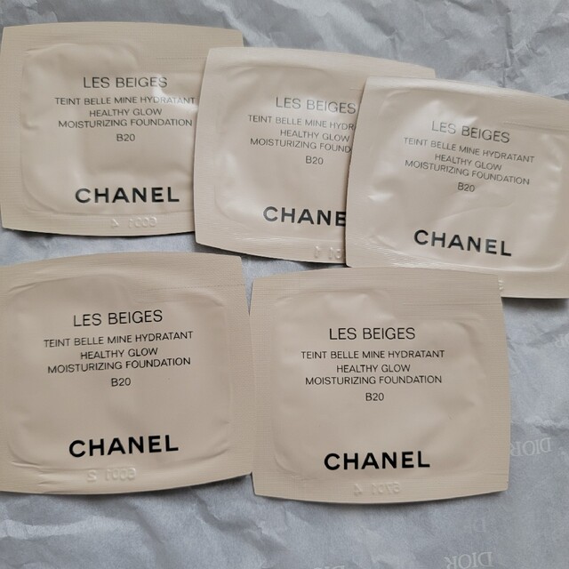 【CHANEL】ファンデーション LES BEIGES B20（残量9割）