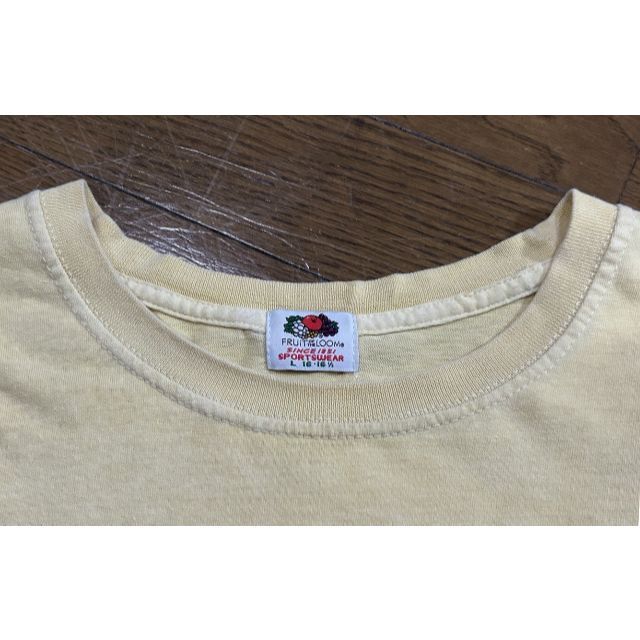 KAVU(カブー)の＊カブー KAVU×FRUIT OF THE LOOM ロゴ 半袖Tシャツ L メンズのトップス(Tシャツ/カットソー(半袖/袖なし))の商品写真