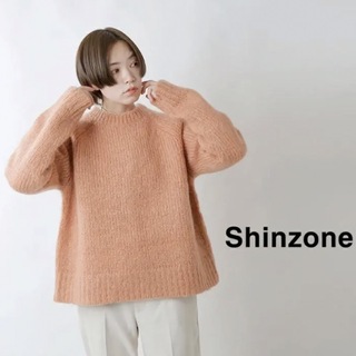 シンゾーン(Shinzone)のはる⭐︎様専用　未使用　シンゾーン　モヘアプルオーバー　ニット　ピンク(ニット/セーター)
