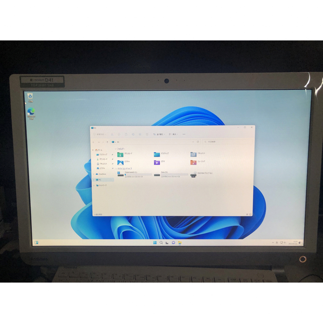 東芝(トウシバ)のTOSHIBA dynabook D41 PD41NWP-SHB  Win11 スマホ/家電/カメラのPC/タブレット(デスクトップ型PC)の商品写真