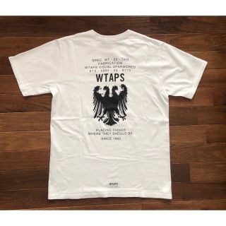 WTAPS HERALDLY screen TEE navy LARGE