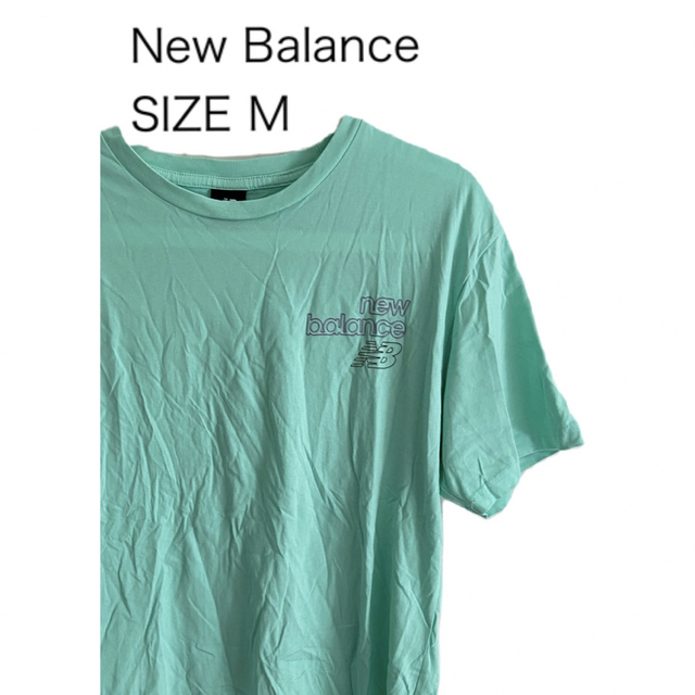 New Balance(ニューバランス)のNew Balance ニューバランス プリント 半袖Tシャツ グリーン M メンズのトップス(Tシャツ/カットソー(半袖/袖なし))の商品写真