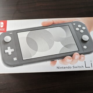 ニンテンドースイッチ(Nintendo Switch)のSwitch Lite グレー　ニンテンドースイッチ(携帯用ゲーム機本体)