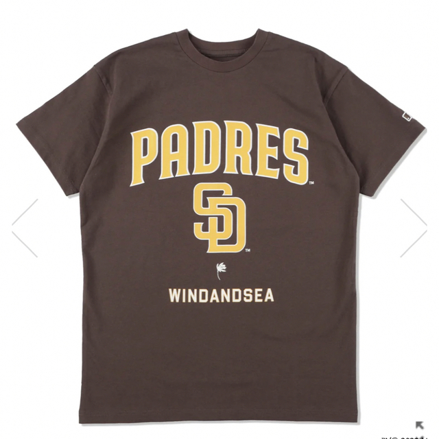 WIND AND SEA San Diego Padres Logo Tee