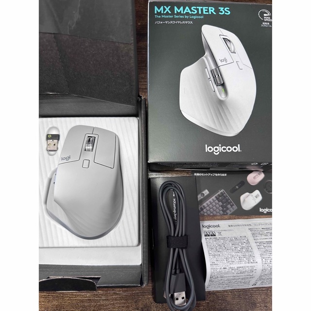 Logicool MX MASTER3s （ペイルグレー） - PC周辺機器