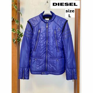 DIESEL(ライダースジャケット ・ パープル/紫色系)のフリマ DIESEL(ライダースジャケット ・ パープル/紫色系)のフリマ