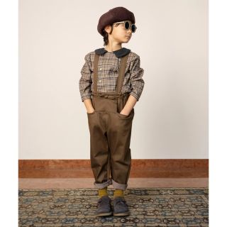 キャラメルベビー&チャイルド(Caramel baby&child )のHELLO LUPO 6/7 Lupo jeans brown(パンツ/スパッツ)