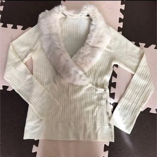 プロポーションボディドレッシング(PROPORTION BODY DRESSING)の〈美品〉ファイナルステージファーニット(ニット/セーター)