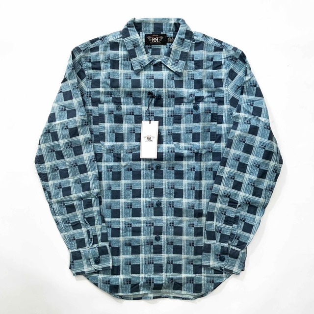 22FW 新品 RRL ダブルアールエル プラッド チェック シャツ 長袖 S 品