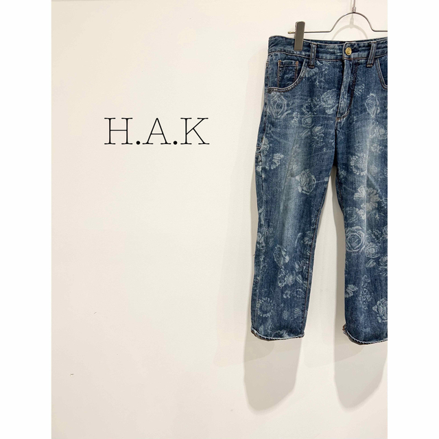 H.A.K(ハク)のH.A.K☆ボーイフレンド デニムパンツ レディースのパンツ(デニム/ジーンズ)の商品写真