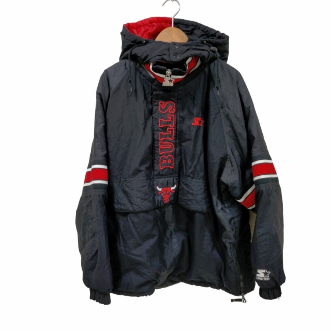 STARTER(スターター) NBA BULLS アノラックパーカー メンズ-