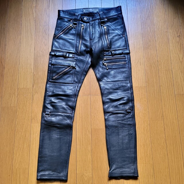 贈物 BLACKMEANS レザーパンツ ジップ ecousarecycling.com