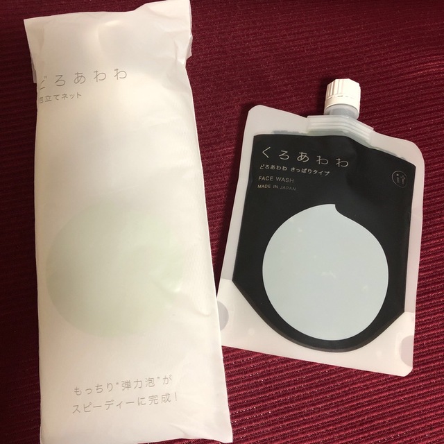 KENKOU CORPORATION - 健康コーポレーション くろあわわ洗顔 110g どろ