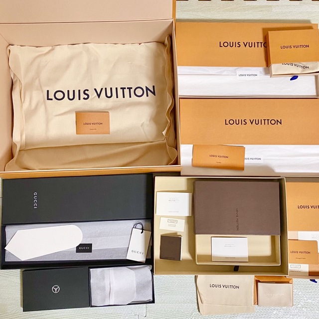 LOUIS VUITTON - ルイヴィトン グッチ ベンツ ショップ袋 空箱 収納