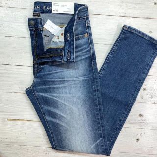 アメリカンイーグル(American Eagle)の新品【メンズ34】★アメリカンイーグル★綺麗な色落ち！スリムジーンズ/紺(デニム/ジーンズ)