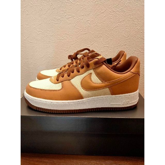 NIKE - 未使用 ナイキ エアフォースワン ベージュ AIR FORCE 1 レザー