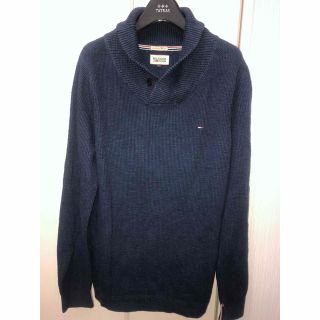 トミーヒルフィガー(TOMMY HILFIGER)の売り切りラストSALE！トミーヒルフィガー◆HILFIGERDENIMニットL(ニット/セーター)