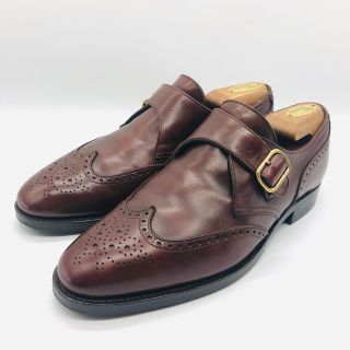 ジョンロブ(JOHN LOBB)のJohn Lobb BARSKY モンクストラップ レザーシューズ 25cm(ドレス/ビジネス)