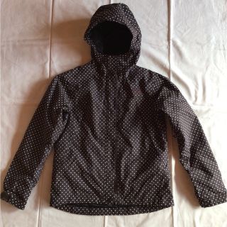 ザノースフェイス(THE NORTH FACE)の1回着用 ★ ノースフェイス　スクープジャケット　レディース　M 焦茶　ドット(ナイロンジャケット)