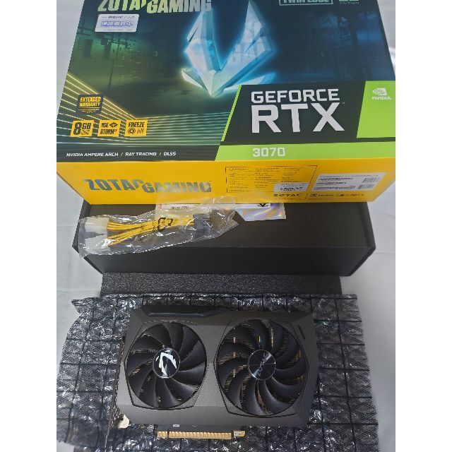 ZOTAC RTX 3070Twin Edge【品】PCパーツ