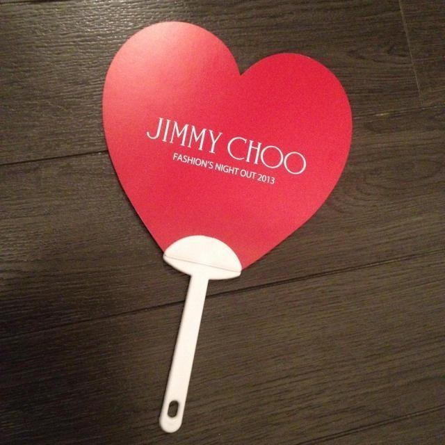 JIMMY CHOO(ジミーチュウ)のジミーチュウ非売品(O_o)💗うちわ❤ その他のその他(その他)の商品写真